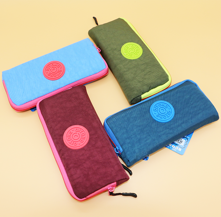 学生文具袋简约笔袋水洗布铅笔盒创意学习用品