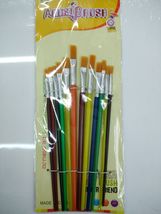 12支装尼龙毛油画笔水粉丙烯颜料水彩笔文具套装美术绘画用品
