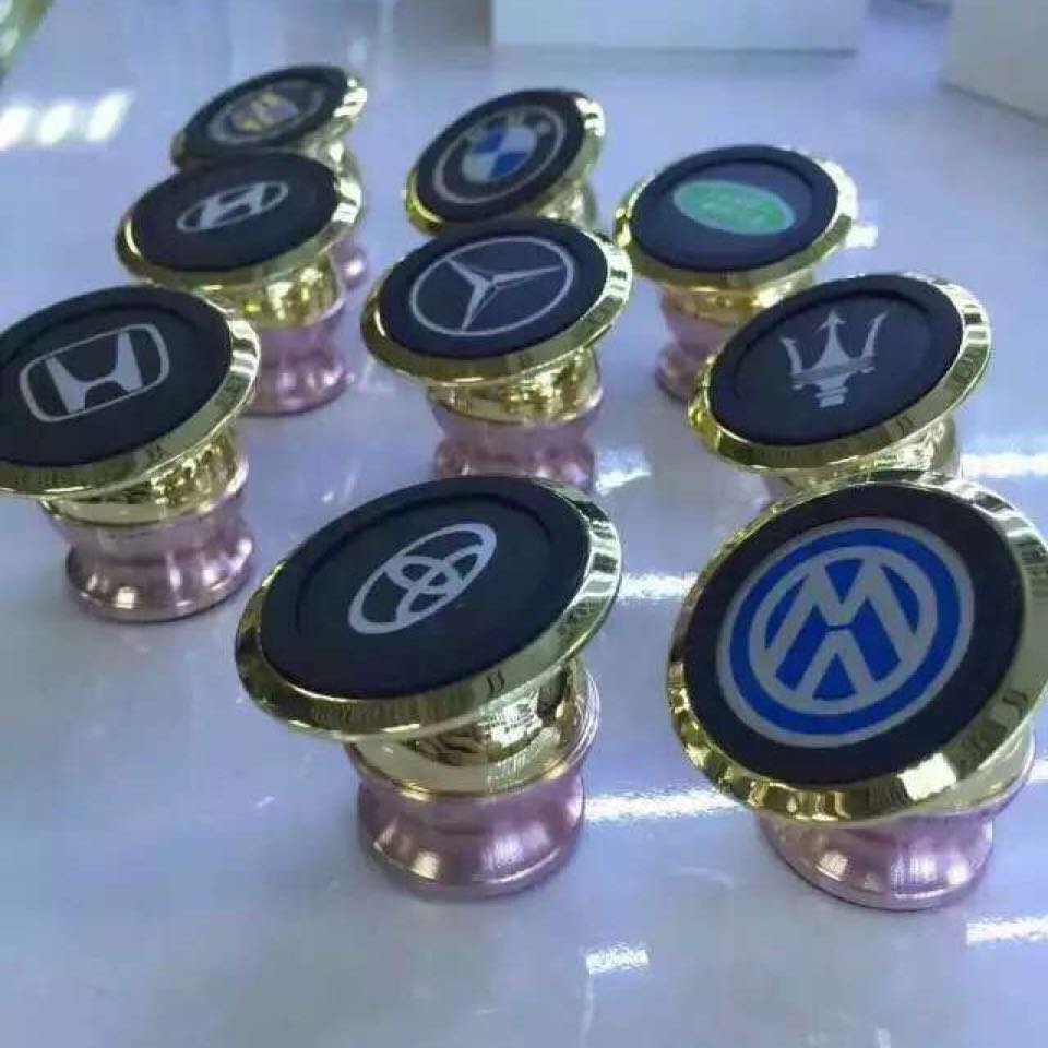 汽车磁铁手机架车标款 超火爆高档质量细节图
