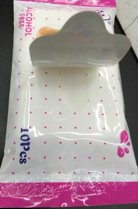 Wholesale of 10-piece beauty wet wipes, pull-out wet wipes and spunlace cloth for export Application Scenario