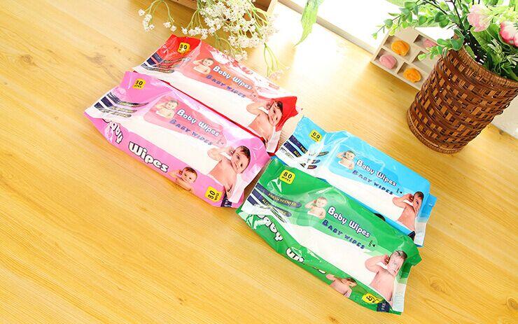 Sanhengbao Baby Wet wipes, baby cleaning wet wipes, Spunlace cloth factory direct sales wholesale