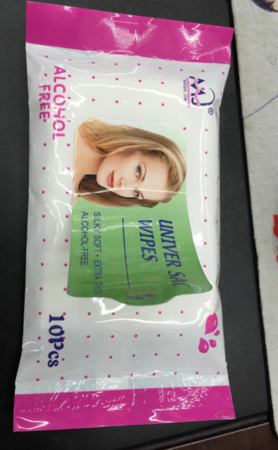 Wholesale of 10-piece beauty wet wipes, pull-out wet wipes and spunlace cloth for export Specification image