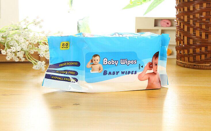Sanhengbao Baby Wet wipes, baby cleaning wet wipes, Spunlace cloth factory direct sales wholesale details Picture
