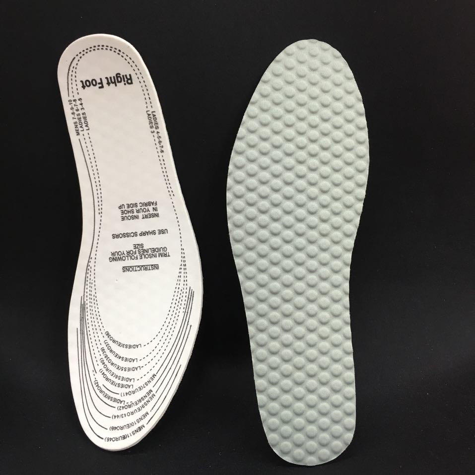 Eva Shoe Material Export Foreign Trade Insole Size Can Be Arbitrarily Cut Dot Embossing Press Application Scenario