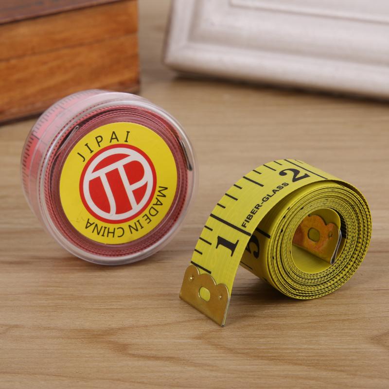 家用量衣裁缝优质皮布软尺塑料盒装制衣尺三围量体尺