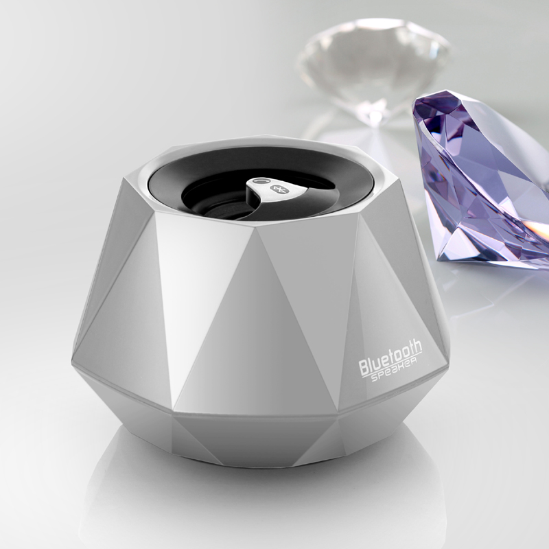 义乌好货 钻石防水车载蓝牙音箱自行车手机音响迷你创意高端音箱细节图