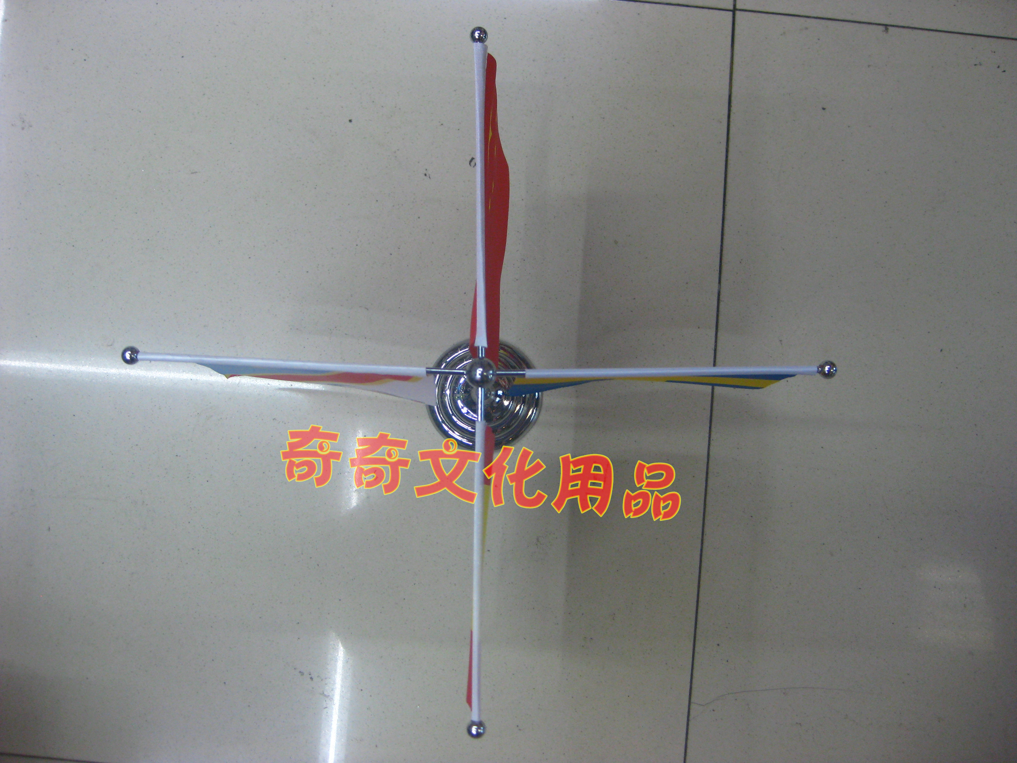 批发供应锌合金四杆桌旗架 世界国旗 标志旗细节图