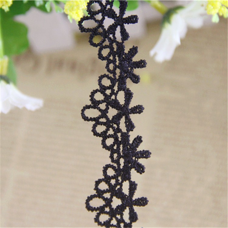 European And American Bracelet Lace Width 2 Black Series Hollow Tree Selling Diy Accessories 1 details Picture