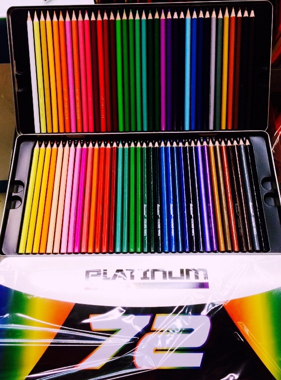 Xiangbo Stationery Office Culture Writing Tools Pencil Color Pencil 72 Color 3.0 Advanced Core Softened Wood Iron Box Color Lead 72 Color details Picture