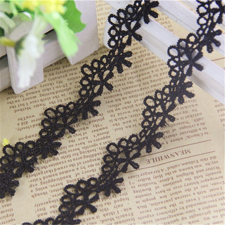 European And American Bracelet Lace Width 2 Black Series Hollow Tree Selling Diy Accessories 1 Specification drawing