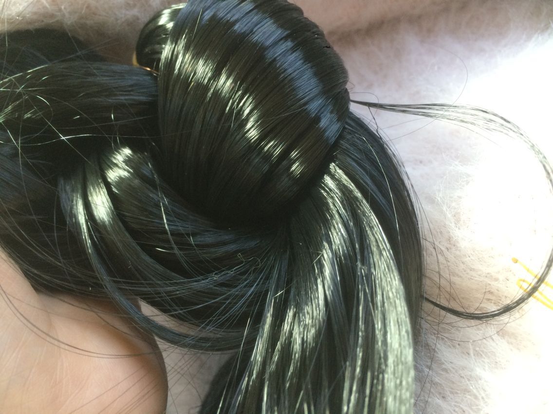 Pakistan hot style super bright glossy braid wig kilograms of chemical fiber raw materials