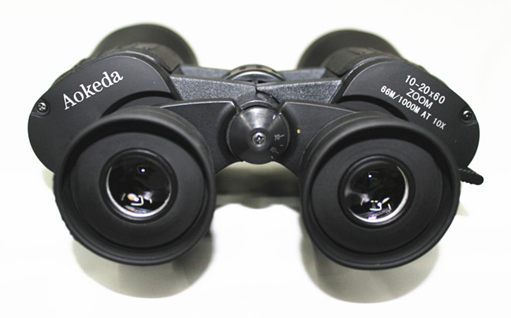 AK-3 Ocerta 10-20X60 zoom binoculars large eyepiece Specification drawing