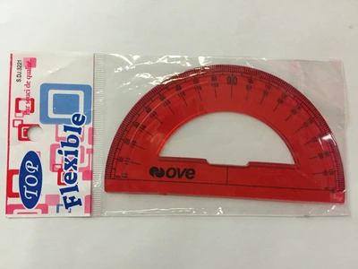 Candy Color Soft Ruler Protractor Cultural Items