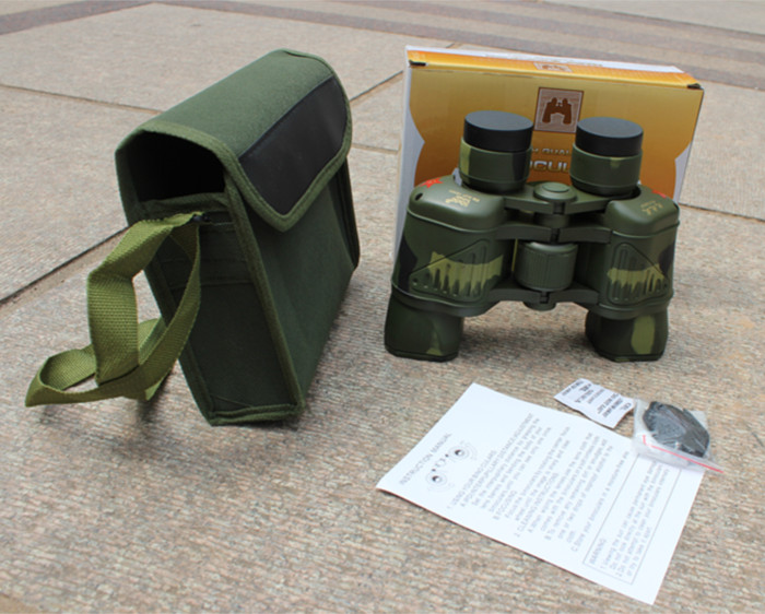 Type 99 50X50 camouflage binoculars small eyepiece with coordinates
