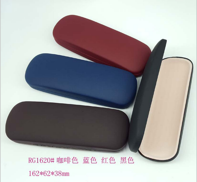 近视眼镜盒磨砂爆款，太阳眼镜盒眼镜链眼镜收纳盒车载眼镜夹