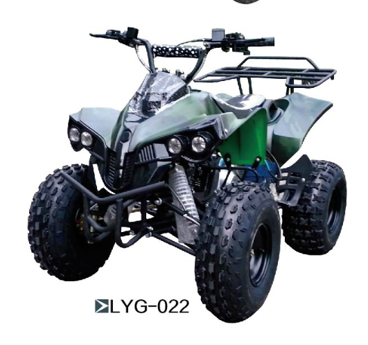 LYG-022-2 Dual-lamp Little Mars four-wheel Beach Butch 3L 110CC gasoline vehicle