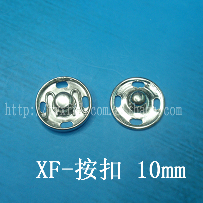 Manufacturers Direct Metal Button Invisible Buckle Snap Button 30Mm Button Clothing Accessories Application Scenario