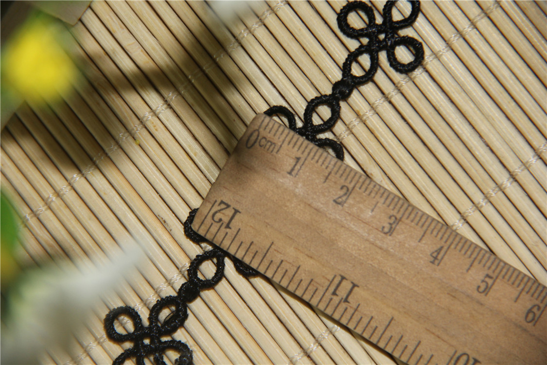 Puro American Bracelet Lace Width 1.5 Black Series Hollow Small Collarbone Selling Diy Accessories 11 Application Scenario