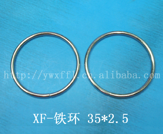 Factory Direct Iron Coil Metal Ring Welding Iron Circle Bag Accessories Clothing Accessories Application Scenario