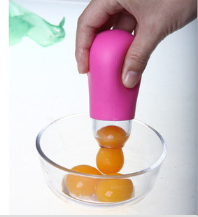 High quality yolk sorter Silicone egg separator egg separator egg white yolk separator