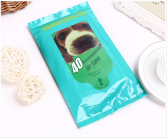 汽车专用湿巾抽纸狗抗菌消毒除臭清洁日常护理宠物湿巾