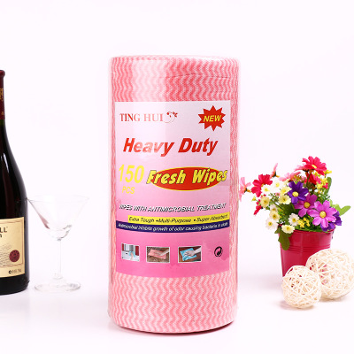 无纺布免洗抹布无纺布一次性洗碗巾 抹布（150片） 批发图