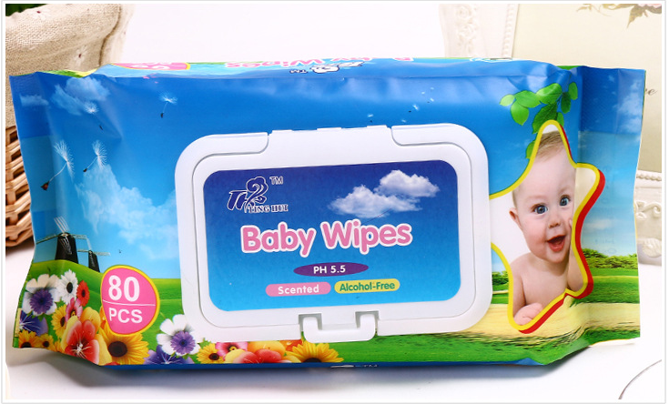 湿巾 超好质原装 80抽 婴儿湿巾纸 可定制
