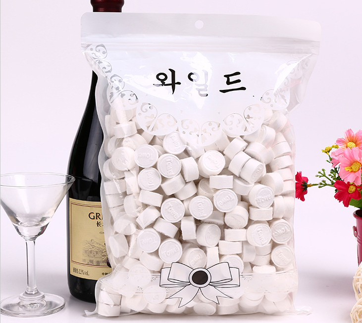 庭惠家居 全粘胶无纺布压缩小方巾无纺布环保毛巾批发 可定制