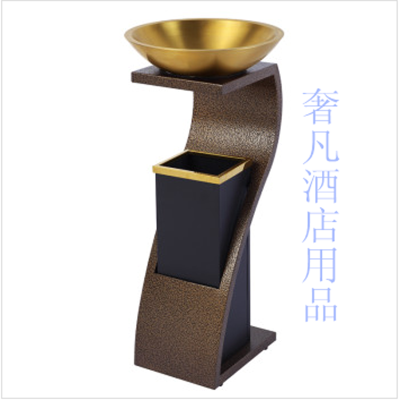 承龙酒店用品 酒店宾馆KTV垃圾桶 A-6 新概念立式烟灰筒产品图