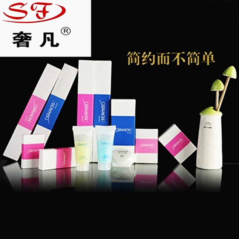 承龙酒店用品 一次性用品 洗漱套装牙具牙刷沐浴露剃须刀产品图