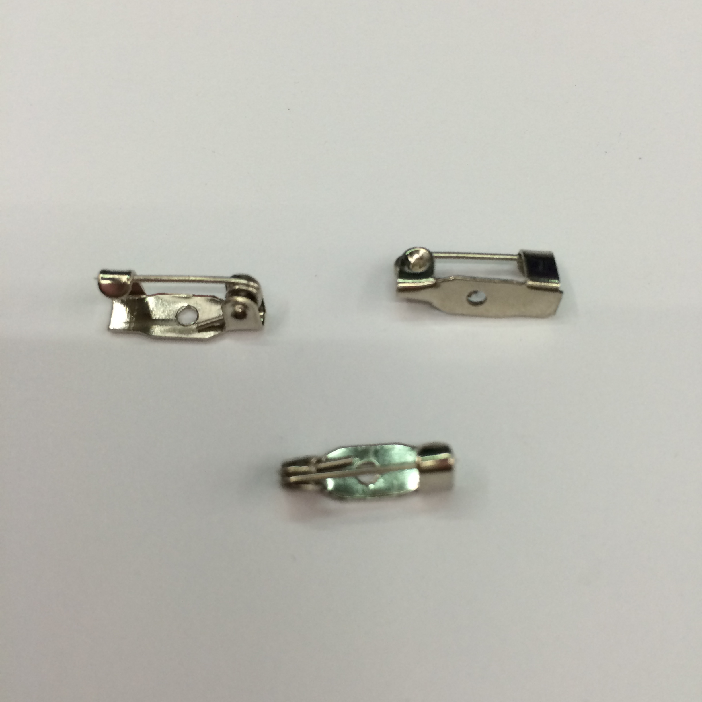 Manufacturer's Direct Stamp Brooch Double Hole Simple Pin Insurance Pin details Picture
