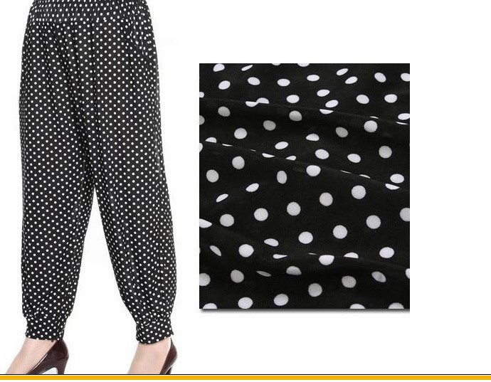 夏季中老年舒适宽松九分裤打底裤产品图