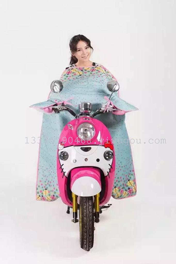 Summer electric car sunscreen wind shield connected battery motorcycle anti - flash waterproof sunshade