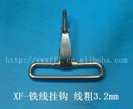 Manganese Plate Hook Buckle Strap Hook Slingshot Hook Bag Accessories details Picture
