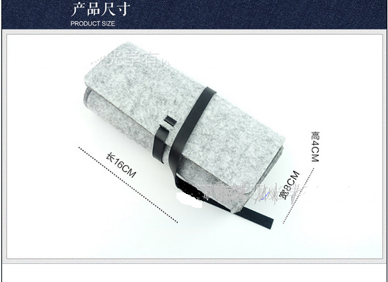 爆款时尚新款框架眼镜盒批发100%涤沦彩色环保针刺无纺布面料产品图