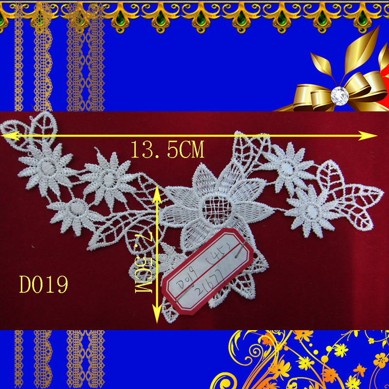 Factory direct sales of exquisite and fashionable paired leggings with polyester embroidered lace