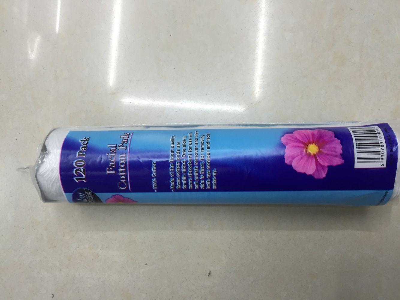 Manufacturers direct 120 pieces of printed cosmetic makeup remover cotton makeup cotton beauty makeup tools
