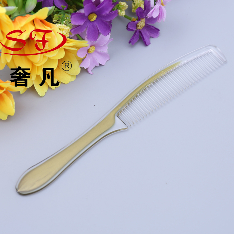 一次性梳子宾馆客房用品 承龙酒店用品批发梳子塑料梳