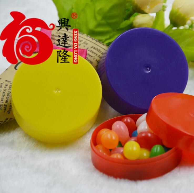2016新款 PP装压片糖 圆盒糖果玩具批发