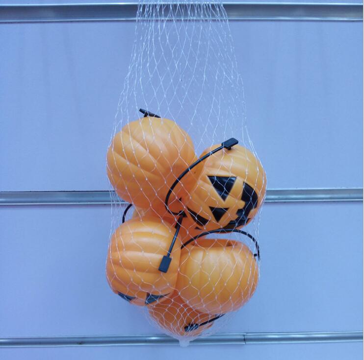 无盖鬼节南瓜桶节日礼品 创意装饰糖果玩具细节图