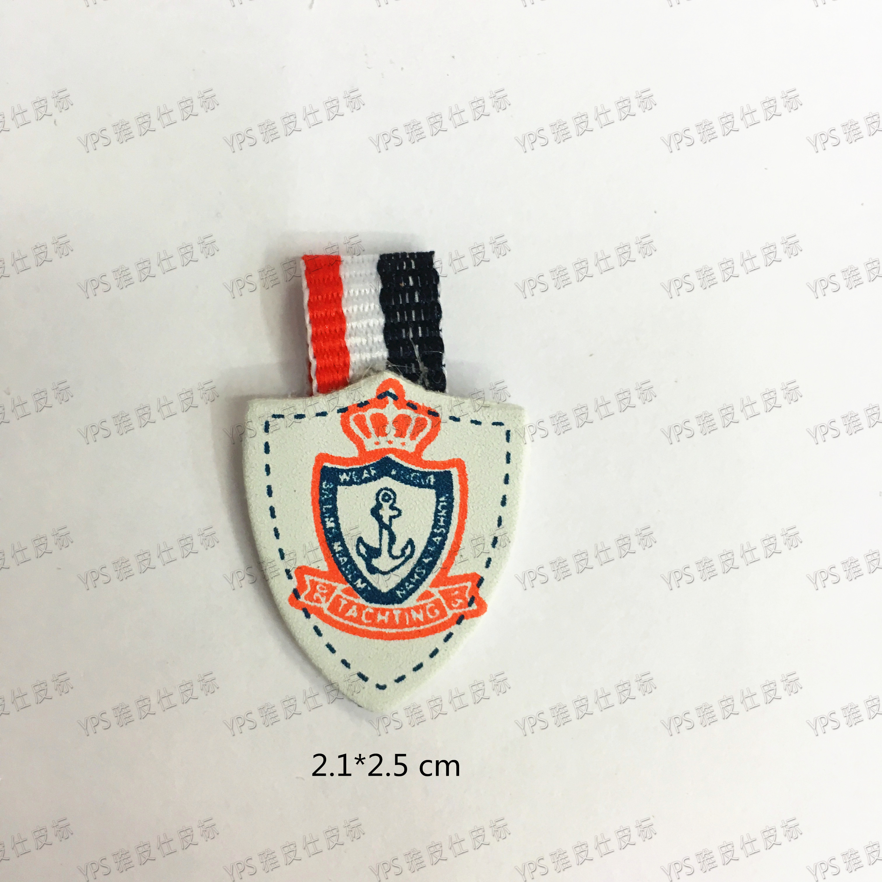 Garment Accessories Woven Belt Button Shirt Decoration Decoration Accessories Leather Label Trademark Manufacturers Direct To Sample Custom details Picture