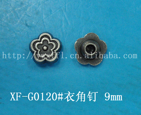 Straw hat concave bead cut corner nail bump nail sub - button clothing accessories