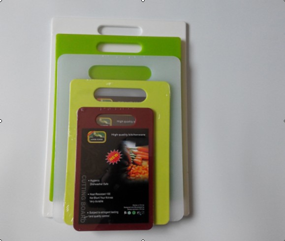 PP anti-skid plastic monochrome cutting board PP anti-bacterial plastic cutting board
