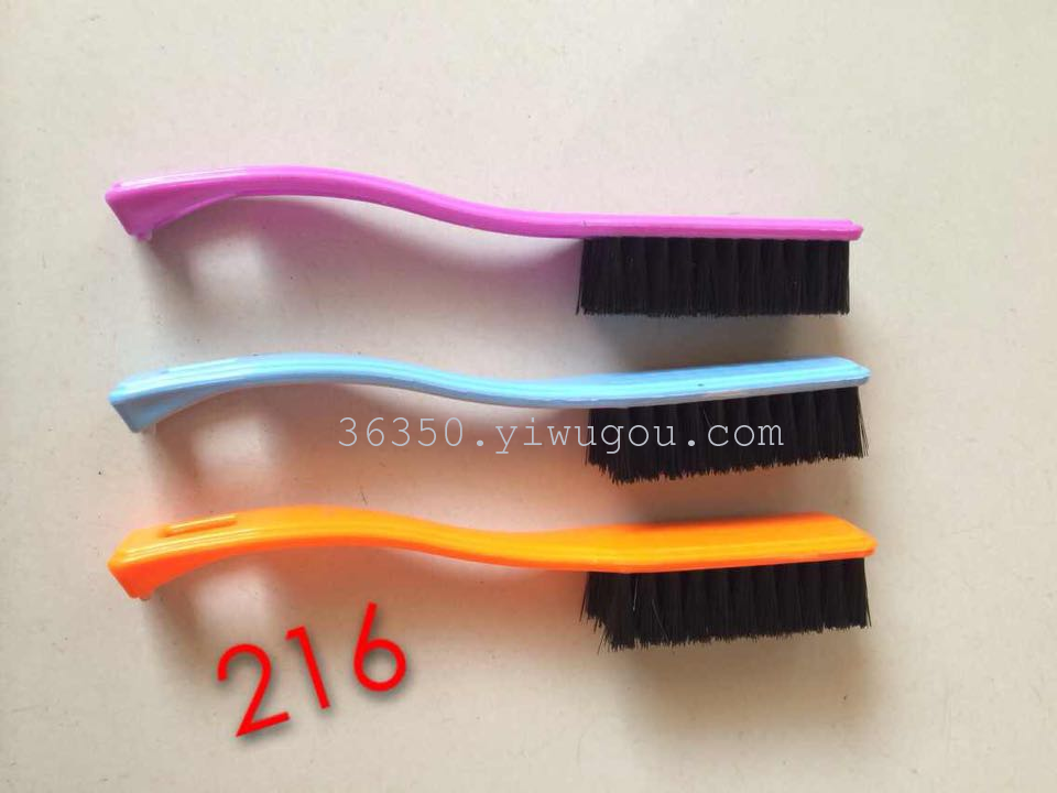 Shoe brush soft hair shoe washing brush high quality shoe brush cleaning shoes thumbnail