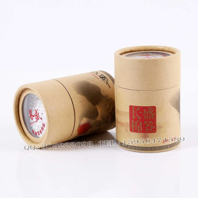 High-Grade Wood Swabs Environmental Protection Kraft Paper Tube Wood Swabs Large Cotton Head Moisture-Proof Cup
