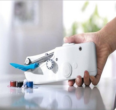 The handystitch multi-functional mini electric sewing machine, a portable hand-held sewing machine, is only available for export sales details Picture