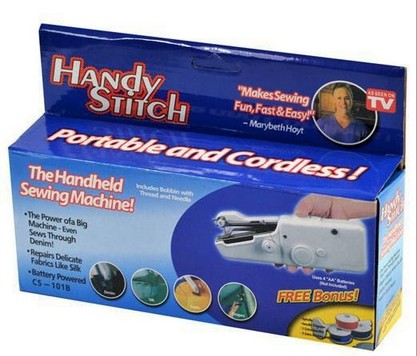 手持便携式缝纫机 handystitch多功能迷你电动缝纫机仅供外贸销售