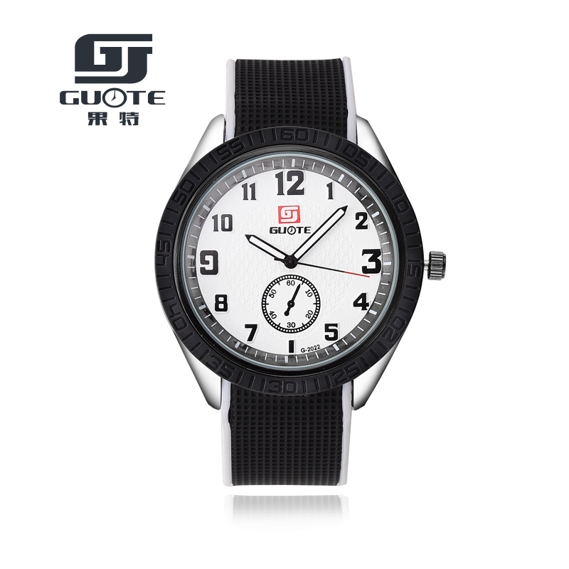 果特GUOTE男表运动手表现货批发watch弯头表带