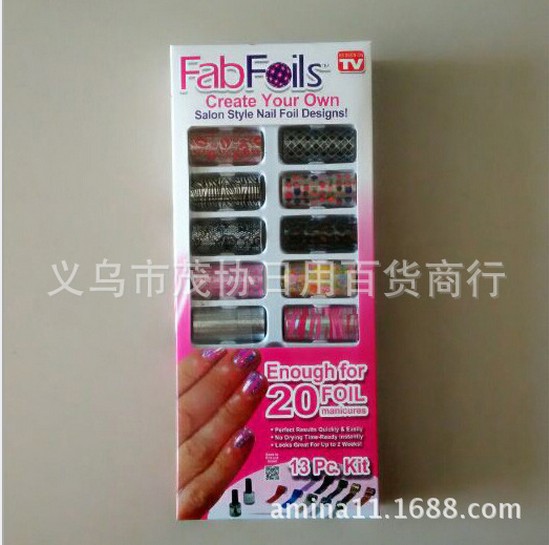 Manufacturer sells new TV product Nail Korean nail sticker Nail all nails