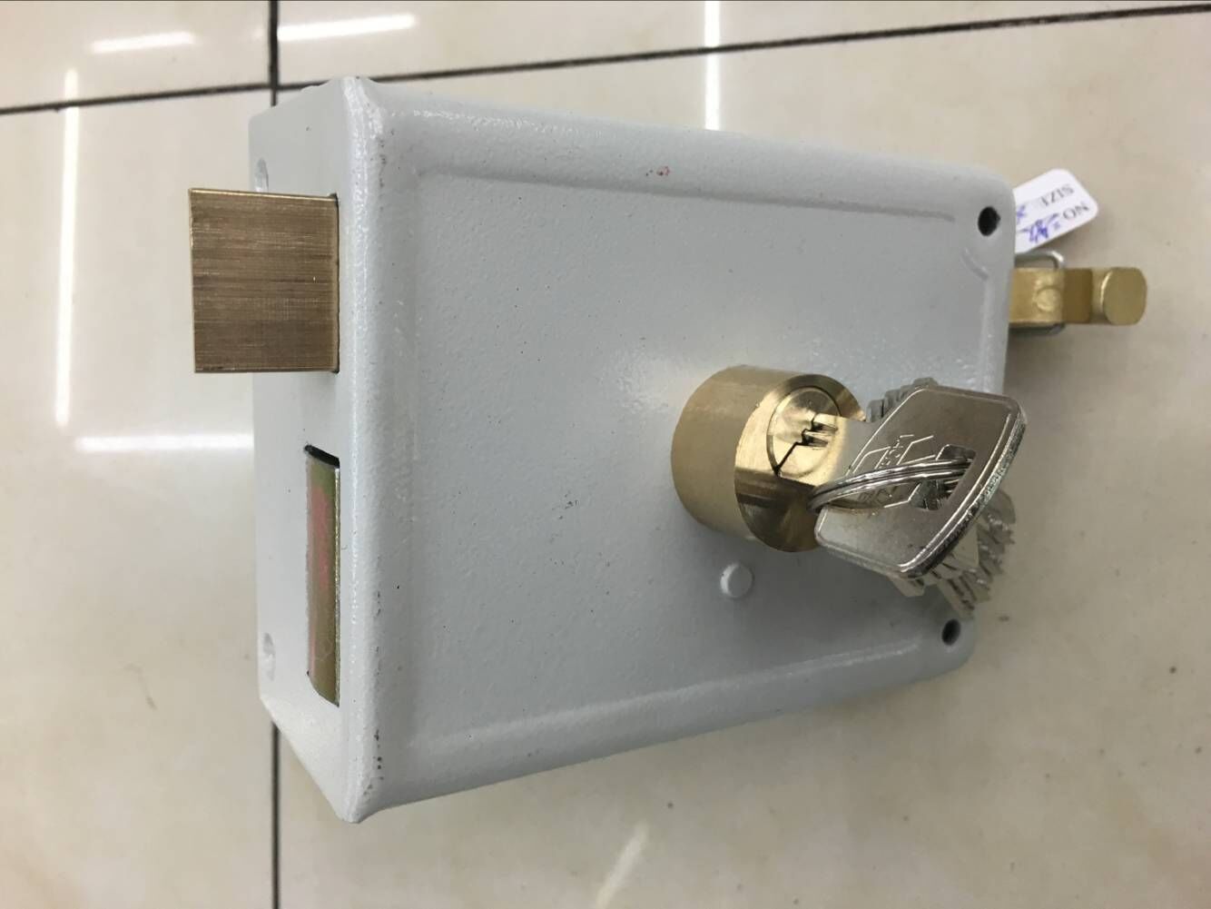 义乌好货 门锁带三把钥匙大门锁铁门锁